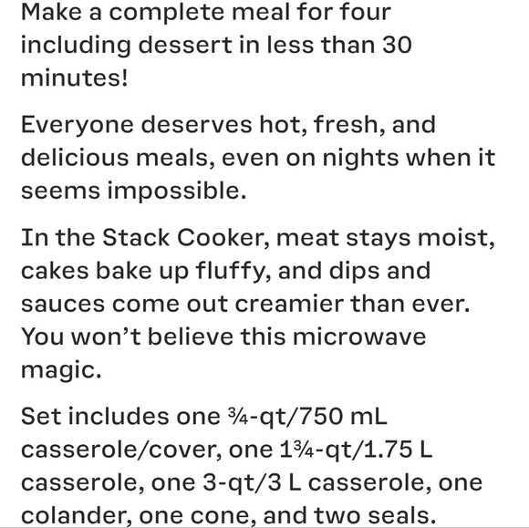 🍽❤️🍲 NWT‼️ Tupperware brand Microwave Stack Cooker in Red - Picture 3 of 12